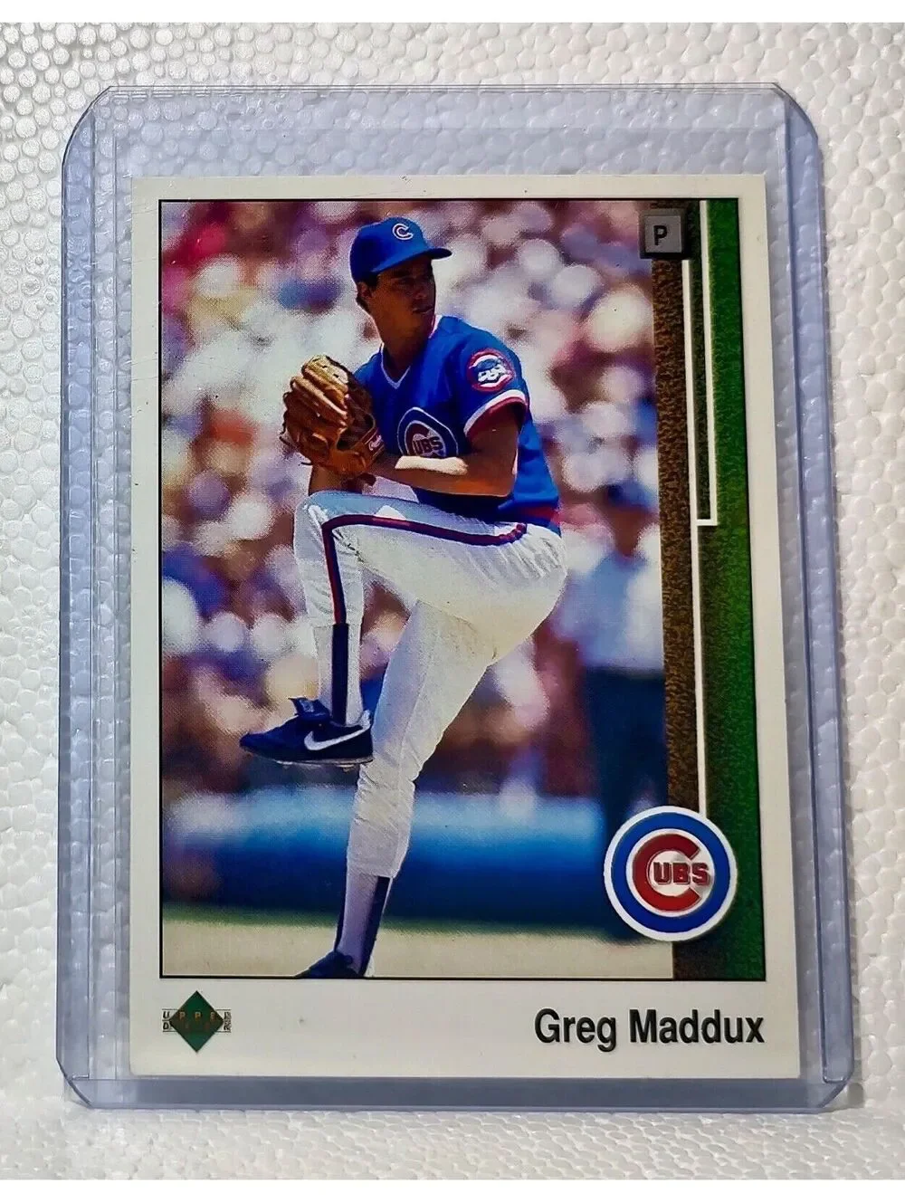 Greg Maddux 1989 Upper Deck MLB #241 Baseball Card Atlanta Chicago Cubs